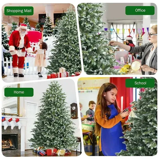 🎅 𝟐𝟎𝟐𝟓 𝐂𝐡𝐫𝐢𝐬𝐭𝐦𝐚𝐬™🎄Remote Control Retractable Artificial Christmas Tree🎄