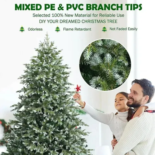 🎅 𝟐𝟎𝟐𝟓 𝐂𝐡𝐫𝐢𝐬𝐭𝐦𝐚𝐬™🎄Remote Control Retractable Artificial Christmas Tree🎄