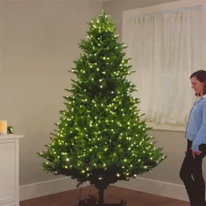 🎅 𝟐𝟎𝟐𝟓 𝐂𝐡𝐫𝐢𝐬𝐭𝐦𝐚𝐬™🎄Remote Control Retractable Artificial Christmas Tree🎄