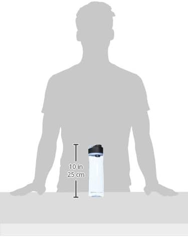 Contigo AUTOSEAL Cortland 24oz Water Bottle BPA-Free Plastic Spill Leak-Proof Lid and Carry Handle Dishwasher Safe Spirulina