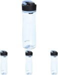 Contigo AUTOSEAL Cortland 24oz Water Bottle BPA-Free Plastic Spill Leak-Proof Lid and Carry Handle Dishwasher Safe Spirulina