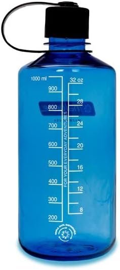 Nalgene Leak Proof Tritan BPA-Free Water Bottle - 32 oz Narrow Mouth - Made in the USA for Outdoor Use & Daily Hydration (Amethyst)