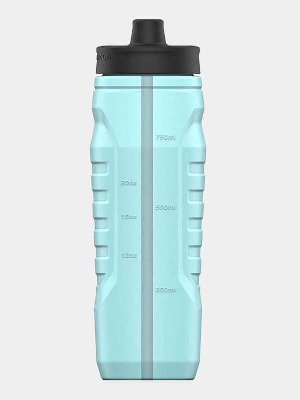 Under Armour Squeeze Water Bottles, 32 oz Water Bottles, Sideline Sports Water Bottle with Quick-Shot Lid, Quick & Easy Hydration, Gym Water Bottles, Squeeze Bottle, 1 32oz Bottle