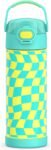 THERMOS FUNTAINER 16 Ounce Stainless Steel Vacuum Insulated Bottle with Wide Spout Lid, Galaxy Teal