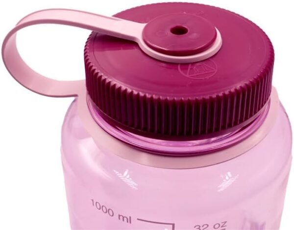 Nalgene Sustain Tritan BPA-Free Water Bottle Made with Material Derived From 50% Plastic Waste (using ISCC certified mass balance), 32 OZ, Wide Mouth