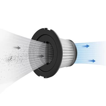 Odkurzacz pionowy Greenote GSC50, bezprzewodowy, 23 kPa, szary