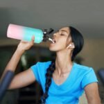 Water Bottle Insulated 32oz 40oz 64oz 128oz Straw Lid Spout Lid & 3 Lids, Leak Proof, Vacuum Insulated,Stainless Steel Water Bottle Wide Mouth for Sports, Gym or Office