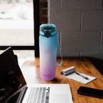 Opard 30oz/32oz Sports Water Bottle with Leak Proof Flip Top Lid BPA Free Tritan Reusable Plastic for Gym and Outdoor, Travel Water Bottle with Straw