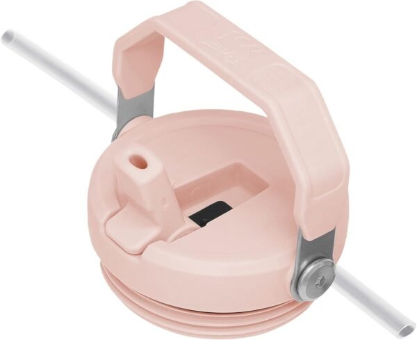 Stanley IceFlow Flip Straw Tumbler with Handle 30 oz | Twist On Lid and Flip Up Straw | Leak Resistant Water Bottle | Insulated Stainless Steel |BPA-Free | Rose Quartz