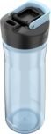Contigo AUTOSEAL Cortland 24oz Water Bottle BPA-Free Plastic Spill Leak-Proof Lid and Carry Handle Dishwasher Safe Spirulina