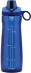 Pogo Plastic Water Bottle with Chug Lid and Carry Handle, Reusable, BPA Free, Dishwasher Safe, Perfect for Travel, School, Outdoors, and Gym | 18oz, 32oz, 40oz, 64oz