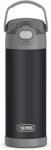 THERMOS FUNTAINER 16 Ounce Stainless Steel Vacuum Insulated Bottle with Wide Spout Lid, Galaxy Teal