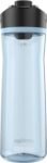 Contigo AUTOSEAL Cortland 24oz Water Bottle BPA-Free Plastic Spill Leak-Proof Lid and Carry Handle Dishwasher Safe Spirulina