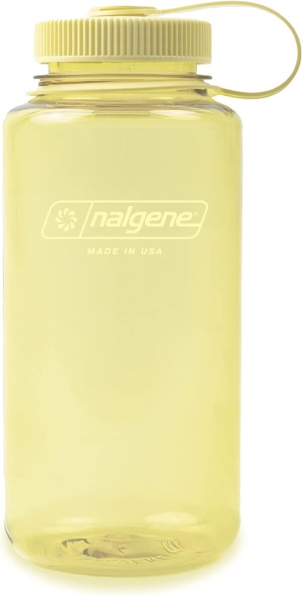 Nalgene Sustain Tritan BPA-Free Water Bottle Made with Material Derived From 50% Plastic Waste (using ISCC certified mass balance), 32 OZ, Wide Mouth