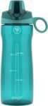 Pogo Plastic Water Bottle with Chug Lid and Carry Handle, Reusable, BPA Free, Dishwasher Safe, Perfect for Travel, School, Outdoors, and Gym | 18oz, 32oz, 40oz, 64oz