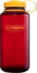 Nalgene Sustain Tritan BPA-Free Water Bottle Made with Material Derived From 50% Plastic Waste (using ISCC certified mass balance), 32 OZ, Wide Mouth