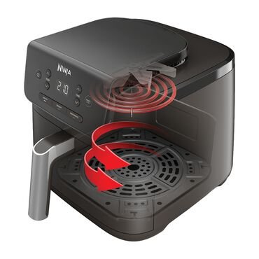 Frytkownica beztłuszczowa Ninja AF110EU, 1750 W, 4,7 l, grafitowa