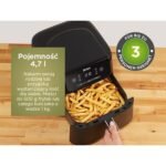 Frytkownica beztłuszczowa Ninja AF110EU, 1750 W, 4,7 l, grafitowa