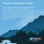 Nalgene Sustain Tritan BPA-Free Water Bottle Made with Material Derived From 50% Plastic Waste (using ISCC certified mass balance), 32 OZ, Wide Mouth