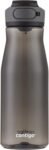 Contigo AUTOSEAL Cortland 24oz Water Bottle BPA-Free Plastic Spill Leak-Proof Lid and Carry Handle Dishwasher Safe Spirulina
