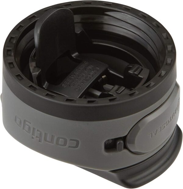 Contigo AUTOSEAL Cortland 24oz Water Bottle BPA-Free Plastic Spill Leak-Proof Lid and Carry Handle Dishwasher Safe Spirulina