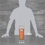 Stanley IceFlow Flip Straw Tumbler with Handle 30 oz | Twist On Lid and Flip Up Straw | Leak Resistant Water Bottle | Insulated Stainless Steel |BPA-Free | Rose Quartz