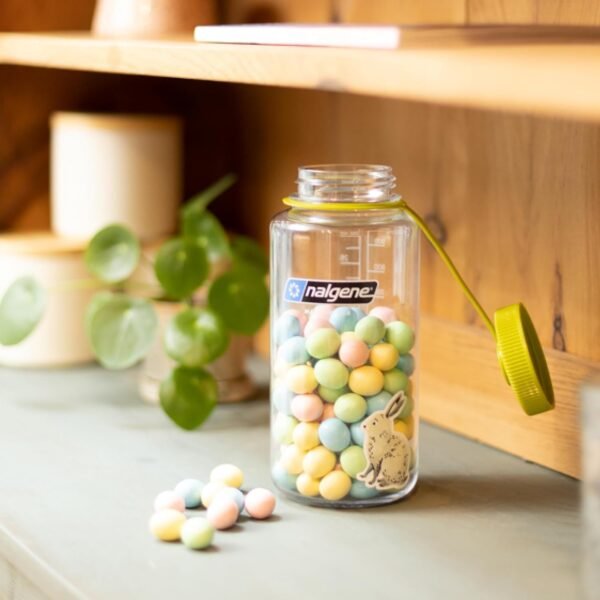 Nalgene Sustain Tritan BPA-Free Water Bottle Made with Material Derived From 50% Plastic Waste (using ISCC certified mass balance), 32 OZ, Wide Mouth