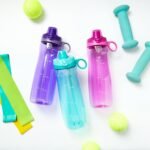 Pogo Plastic Water Bottle with Chug Lid and Carry Handle, Reusable, BPA Free, Dishwasher Safe, Perfect for Travel, School, Outdoors, and Gym | 18oz, 32oz, 40oz, 64oz