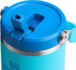 Stanley IceFlow Flip Straw Tumbler with Handle 30 oz | Twist On Lid and Flip Up Straw | Leak Resistant Water Bottle | Insulated Stainless Steel |BPA-Free | Rose Quartz