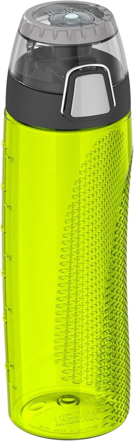 Thermos 24 Ounce Tritan Hydration Bottle with Meter, Lime (HP4104LG6)