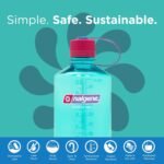 Nalgene Leak Proof Tritan BPA-Free Water Bottle - 32 oz Narrow Mouth - Made in the USA for Outdoor Use & Daily Hydration (Amethyst)