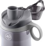 Pogo Plastic Water Bottle with Chug Lid and Carry Handle, Reusable, BPA Free, Dishwasher Safe, Perfect for Travel, School, Outdoors, and Gym | 18oz, 32oz, 40oz, 64oz