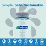 Nalgene Sustain Tritan BPA-Free Water Bottle Made with Material Derived From 50% Plastic Waste (using ISCC certified mass balance), 32 OZ, Wide Mouth