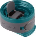 Contigo AUTOSEAL Cortland 24oz Water Bottle BPA-Free Plastic Spill Leak-Proof Lid and Carry Handle Dishwasher Safe Spirulina