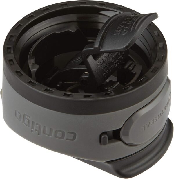 Contigo AUTOSEAL Cortland 24oz Water Bottle BPA-Free Plastic Spill Leak-Proof Lid and Carry Handle Dishwasher Safe Spirulina