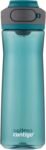 Contigo AUTOSEAL Cortland 24oz Water Bottle BPA-Free Plastic Spill Leak-Proof Lid and Carry Handle Dishwasher Safe Spirulina