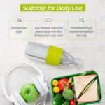 Copco Hydra Water Bottle with Spill-Resistant Lid, 16.9 oz - Reusable Tritan Non-Slip Sleeve, Twist-Open Body - BPA-Free, Leak-Proof, Durable & Portable for Gym, Office, School (Gray)