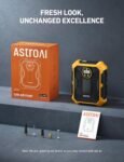 AstroAI Tire Inflator Air Compressor 12V DC Portable Air Compressor Car Accessories Auto Tire Pump 100PSI with LED Light Digital Air Pump for Car Tires Bicycles Other Inflatables
