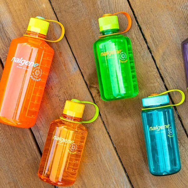 Nalgene Leak Proof Tritan BPA-Free Water Bottle - 32 oz Narrow Mouth - Made in the USA for Outdoor Use & Daily Hydration (Amethyst)