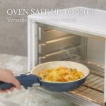 🔥🍳23-Piece Ceramic Cookware Set, Non-stick, with Detachable Handles, Suitable for Induction Cookers, Saves Space.