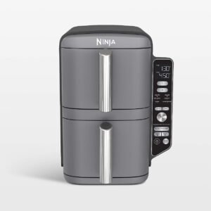 Фритюрница без жира Ninja Double Stack XL 9,5 л 2470 Вт серая
