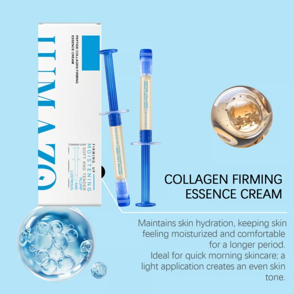 Polypeptide Collagen Elastic Essence Cream Moisturizing Hydrating Firming Low Irritating Serum