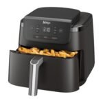 Ninja AF110EU légkeveréses fritőz, 1750 watt, 4,7 liter, grafit színű