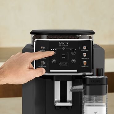 Krups Sensation Milk EA912H Espressomaschine, 15 bar, 1450 W, mit Milchsystem
