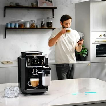 Krups Sensation Milk EA912H Espressomaschine, 15 bar, 1450 W, mit Milchsystem