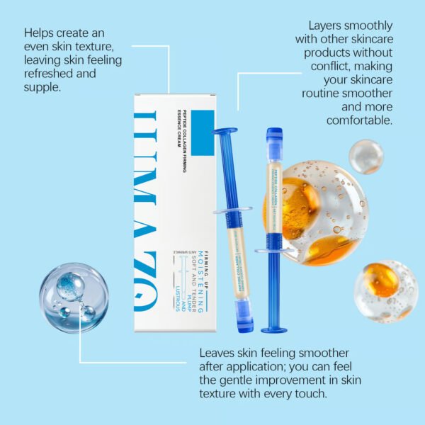 Polypeptide Collagen Elastic Essence Cream Moisturizing Hydrating Firming Low Irritating Serum