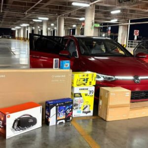 Golf cars + various blind box surprise activities,