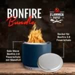 Bonfire-Bundle | solo stove Bonfire 2.0 mit Standfuß + Deckel