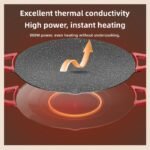 Круглая многофункциональная сковорода из майфанского камня