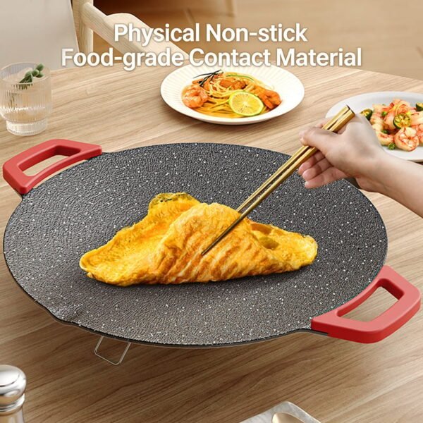 Круглая многофункциональная сковорода из майфанского камня